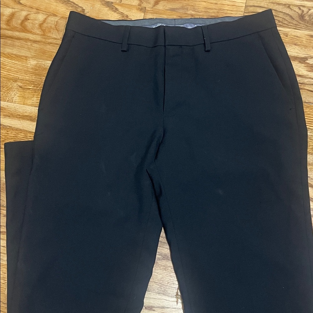 Haggar Classic Black Dress Pants for Men